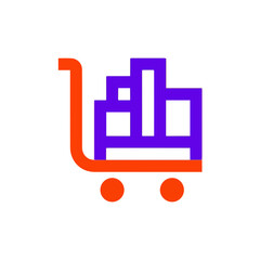 Truck icon symbol vector illustration