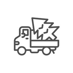 Truck icon symbol vector illustration
