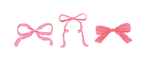 Handdrawn Pink Ribbon