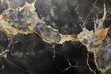 Fototapeta premium Vintage Grunge Background in Muted Gray and Black