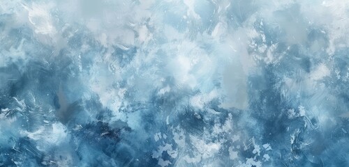 Fototapeta premium Abstract Blue Watercolor Background Texture