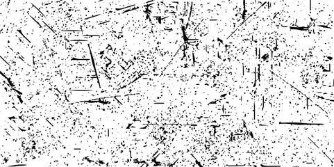 Grunge Black And White Urban Vector Texture Template. 
Dark Messy Dust Overlay Distress Background. Easy To Create Abstract Dotted,