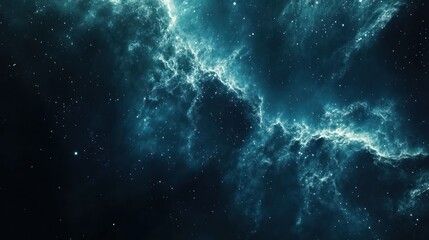 Cosmic Cloud with Stars in Deep Space