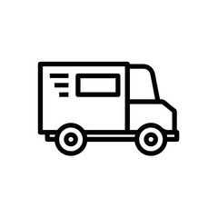 Truck icon symbol vector illustration