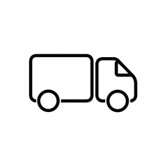 Truck icon symbol vector illustration
