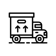 Truck icon symbol vector illustration