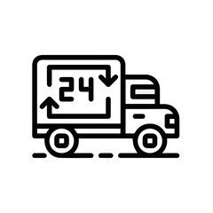 Truck icon symbol vector illustration