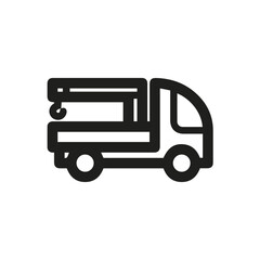 Truck icon symbol vector illustration
