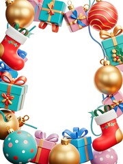 Fototapeta premium christmas boxes