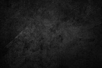 Dark grey textured grunge concrete black background
