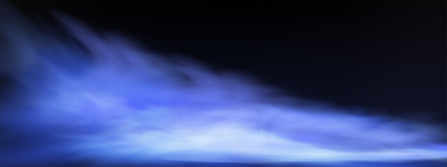 Illustration of a sky blue background with a fantastic  clear azure and clouds on a sunny day. Depicts a morning in winter or daylight in the afternoon during summer or spring.Vector heaven landscape.