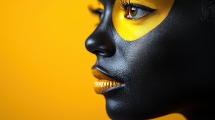 face yellow