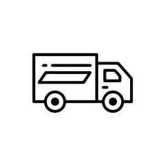 Truck icon symbol vector illustration