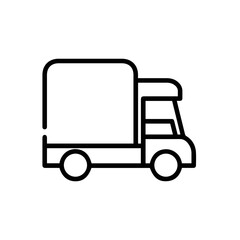 Truck icon symbol vector illustration
