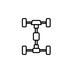 Truck icon symbol vector illustration