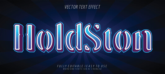 Fully Editable 3D Vector Text Effect