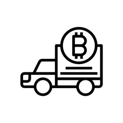 Truck icon symbol vector illustration