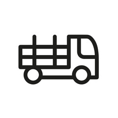 Truck icon symbol vector illustration