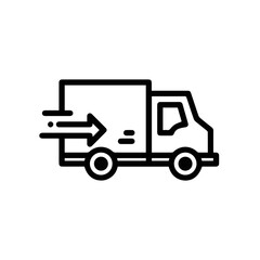 Truck icon symbol vector illustration