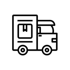 Truck icon symbol vector illustration