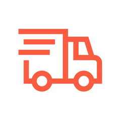 Truck icon symbol vector illustration