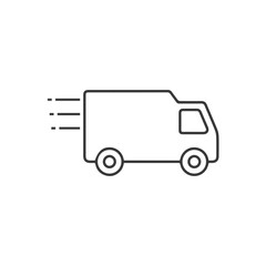 Truck icon symbol vector illustration