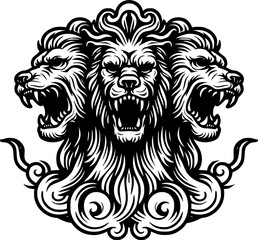 The Mythical three headed Cerberus and the Gates of Hell, Eternal Sentinel The Legend of Cerberus, Cerberus: The Fearsome Hound of Hades, Guardian of the Underworld