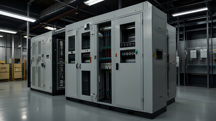 rack in a warehouse