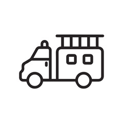 Truck icon symbol vector illustration