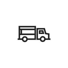 Truck icon symbol vector illustration