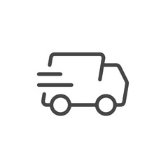 Truck icon symbol vector illustration