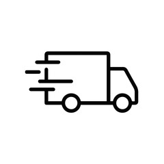 Truck icon symbol vector illustration