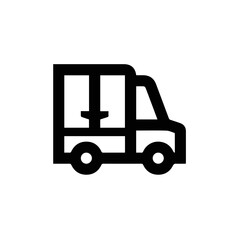 Truck icon symbol vector illustration