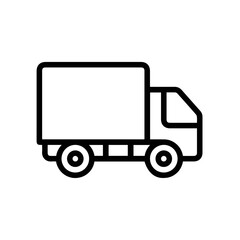Truck icon symbol vector illustration
