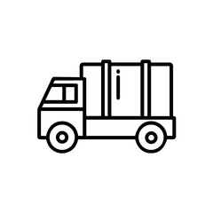 Truck icon symbol vector illustration