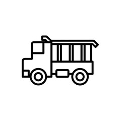 Truck icon symbol vector illustration