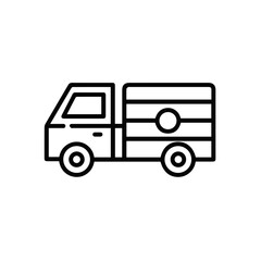 Truck icon symbol vector illustration