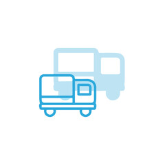 Truck icon symbol vector illustration
