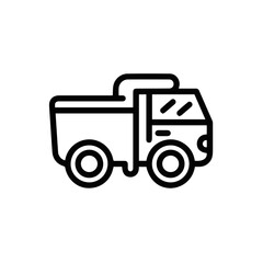 Truck icon symbol vector illustration
