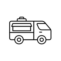 Truck icon symbol vector illustration