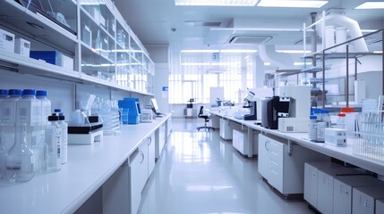 State-of-the-Art Laboratory with Advanced Equipment