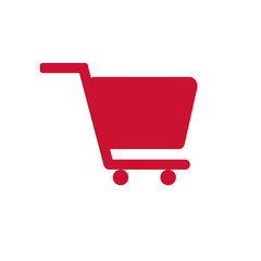 Shopping Cart Icon, Shopping Trolley Icon, Shopping Cart Logo, Container For Goods And Products, Economics Symbol Design Elements, Basket.