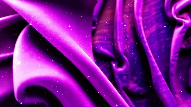 3D Rendering fabric wave animation