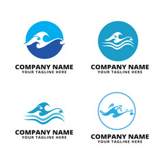 wave logo collection