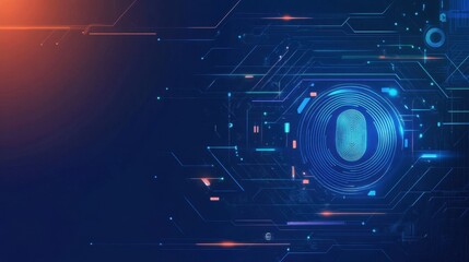 Advanced Biometric Authentication Technology Background