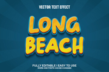 Fully Editable 3D Vector Text Effect