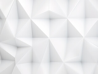 Obraz premium Seamless White Embossed Porcelain Texture with Minimalist Geometric Triangle Pattern