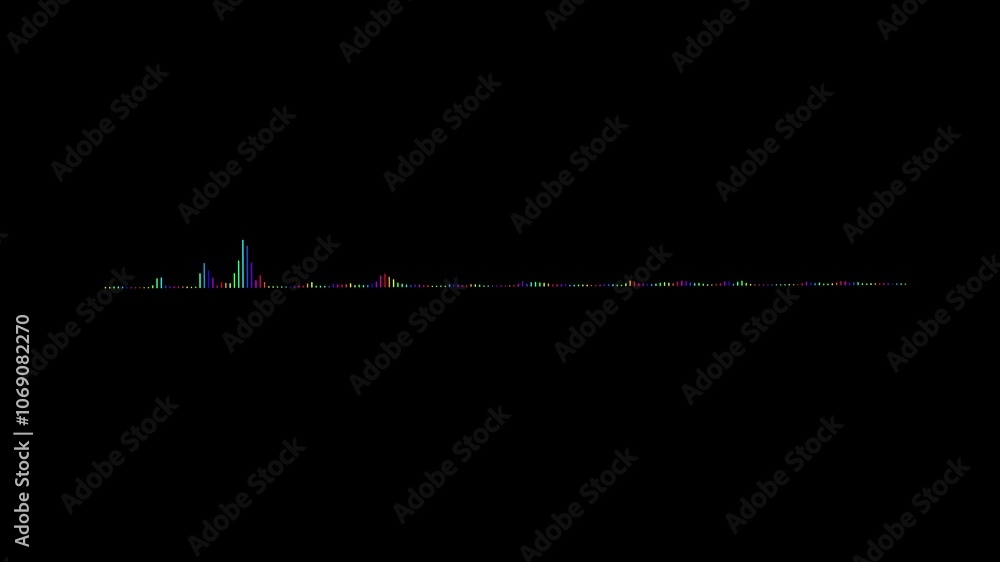 Poster 4k abstract music sound wave or audio wavefrom isolated sound wave or audio wave from isolated  Line digital minimalist voice and soundtrack, Sound wave isolated on Line digital minimalist voice and 