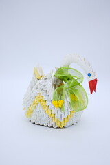Łabędź origami © Krzysztof
