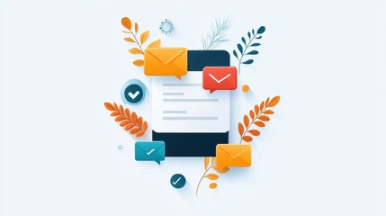 Efficient Message Box Design with Quick Reply Options